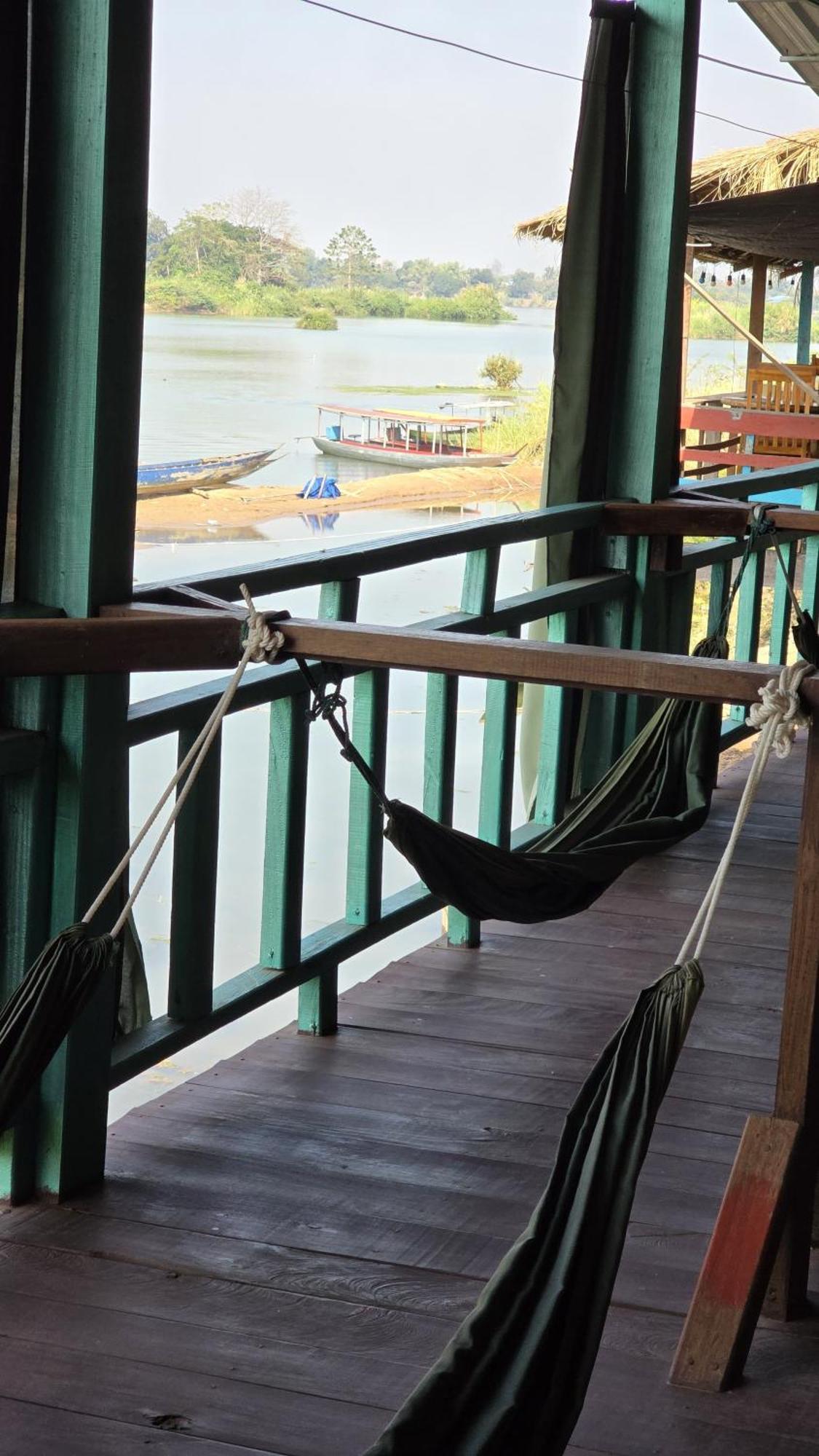 Sompong Sunset View Guest House Don Det Bagian luar foto
